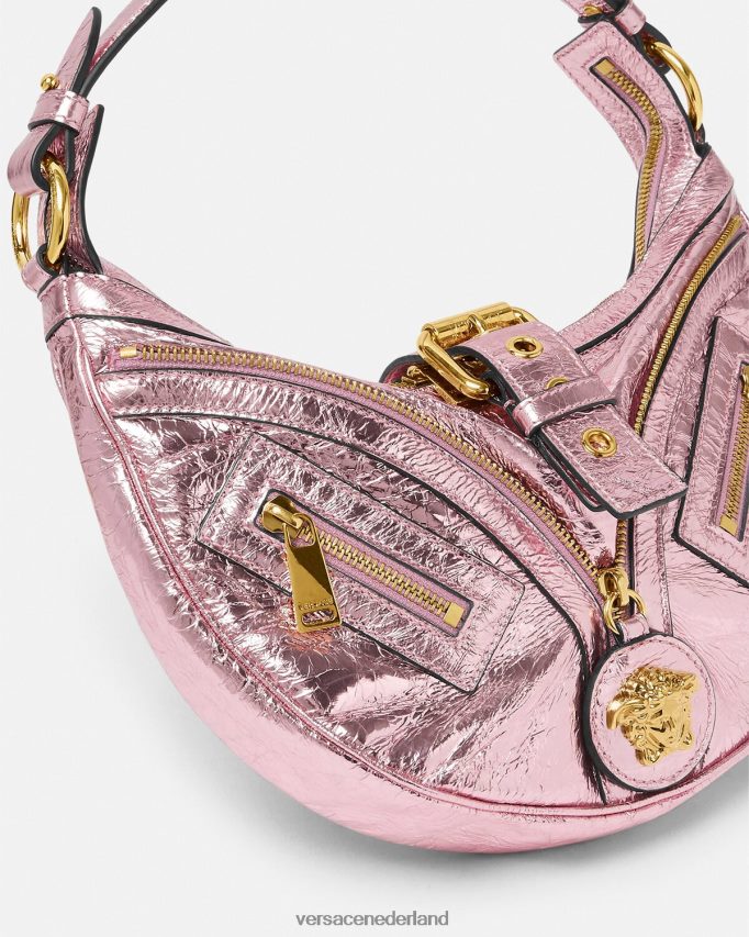 Versace metallic herhalende kleine hobotas vrouwen één kleur Tassen J2T4F4278