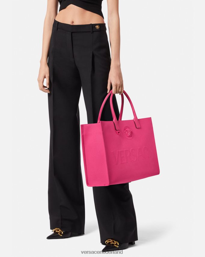 Versace la medusa grote draagtas vrouwen één kleur Tassen J2T4F4358