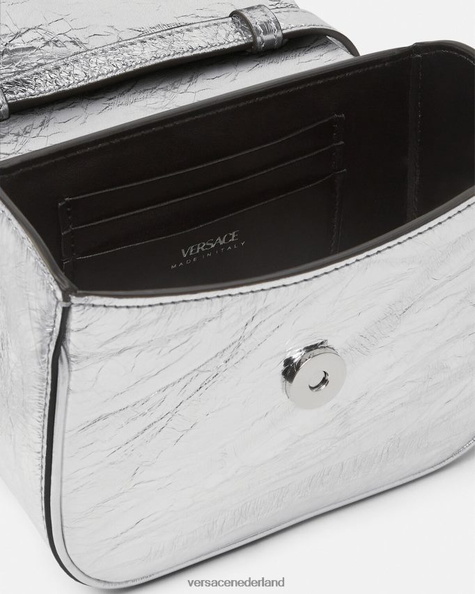 Versace la medusa metallic minitasje vrouwen één kleur Tassen J2T4F4306