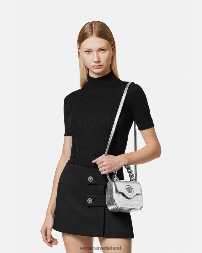 Versace la medusa metallic minitasje vrouwen één kleur Tassen J2T4F4306