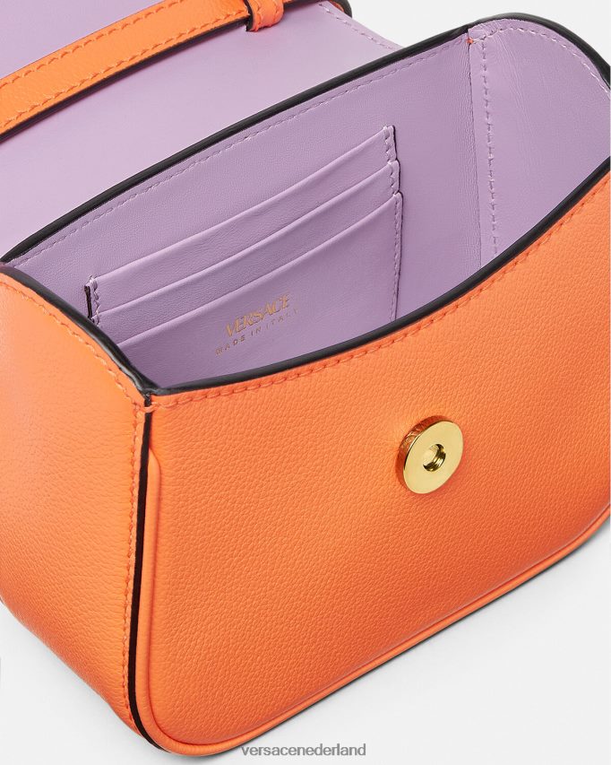 Versace la medusa mini-tasje vrouwen oranje Tassen J2T4F4356
