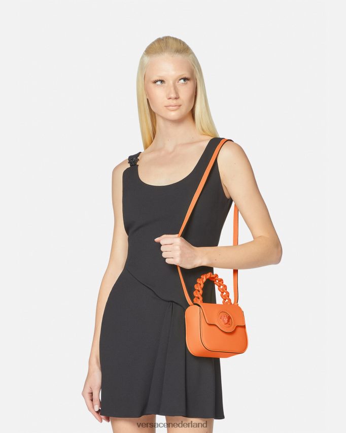 Versace la medusa mini-tasje vrouwen oranje Tassen J2T4F4356